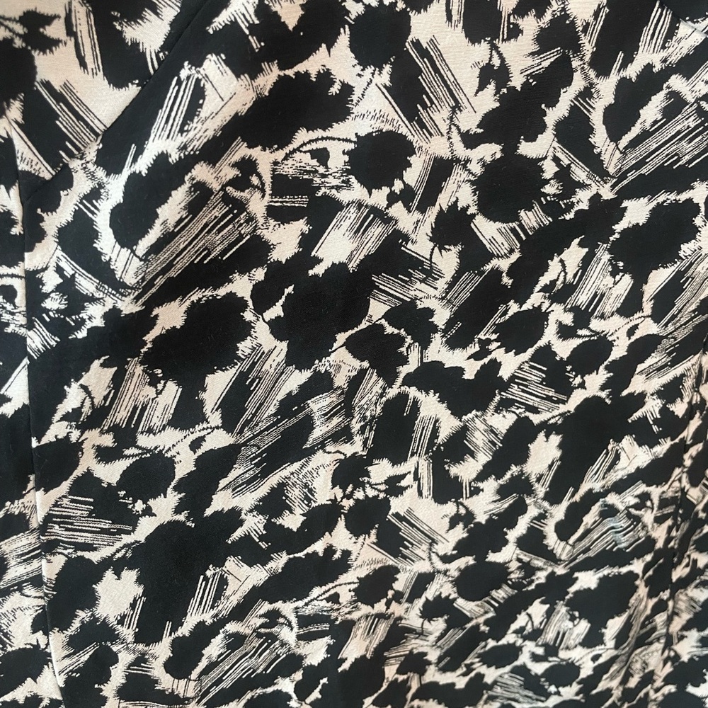 Madewell Black and White Patterned Cami - Picture 5 of 10